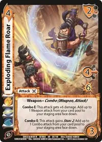 Exploding Flame Roar (SoulCalibur VI: Libra of Souls) — UniVersus Card Value
