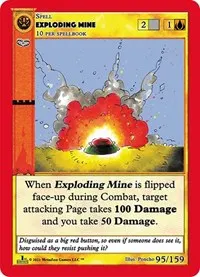 Exploding Mine (Cryptid Nation: First Edition)