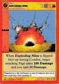 Exploding Mine (Cryptid Nation: Second Edition)