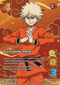 Exploding Pride Pro Hero Nationals 2023 (UniVersus: My Hero Academia Promo Cards)