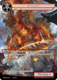 Explosion (Evil Cluster Starter Deck 2: Matelda) — Force of Will Card Value