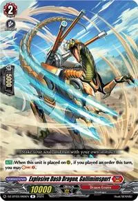 Explosive Dash Dragon Gallimimspurt (DZ-BT03: Dimensional Transcendence)