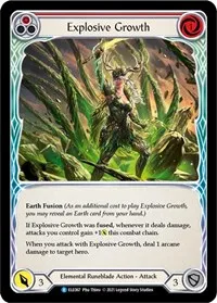 Explosive Growth Red (Tales of Aria) — Flesh & Blood TCG Card Value