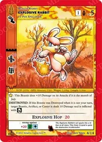 Explosive Rabbit (Wilderness: First Edition Tribal Theme Decks)