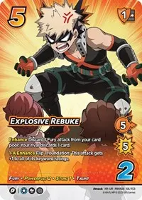 Explosive Rebuke XR (UniVersus: My Hero Academia: Jet Burn)