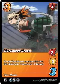 Explosive Speed (UniVersus: My Hero Academia: Girl Power)