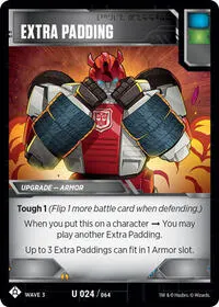 Extra Padding (War for Cybertron: Siege I)