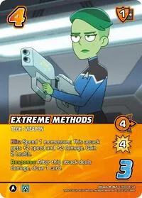 Extreme Methods Alternate Art (Challenger Series: Star Trek: Lower Decks)
