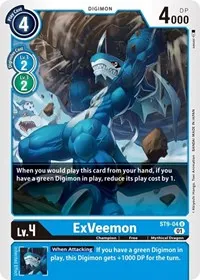 ExVeemon (Starter Deck 09: Ultimate Ancient Dragon)