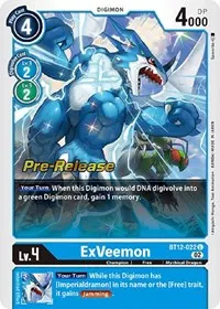 ExVeemon (Across Time Pre-Release Cards)