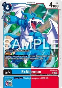 ExVeemon (Beginning Observer) — Digimon Card Game Card Value