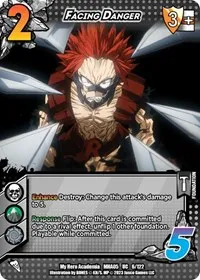 Facing Danger (UniVersus: My Hero Academia: Undaunted Raid) — UniVersus Card Value