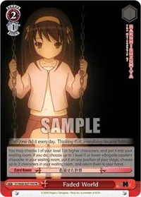 Faded World (The Melancholy Of Haruhi Suzumiya Power Up Set)