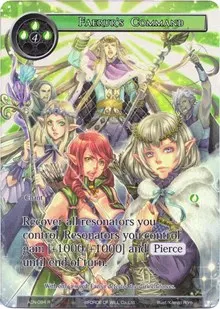 Faerurs Command Full Art (Ancient Nights)