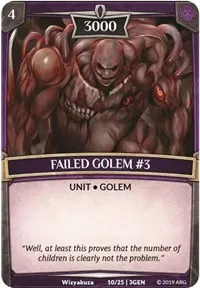 Failed Golem 3 (Expansion Pack 1: Generations)