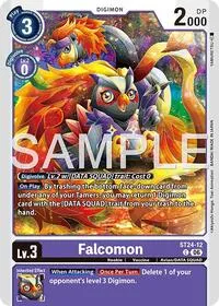 Falcomon (Starter Deck 24: Data Squad) — Digimon Card Game Card Value