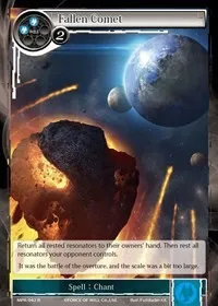 Fallen Comet (The Moon Priestess Returns) — Force of Will Card Value
