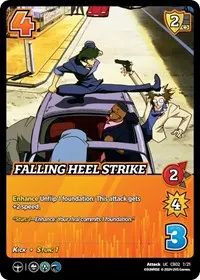 Falling Heel Strike (Challenger Series: Cowboy Bebop and Trigun Stampede)