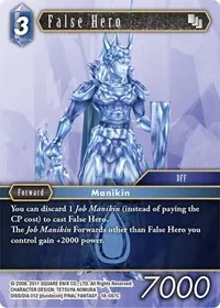 False Hero (Resurgence of Power) — Final Fantasy TCG Card Value