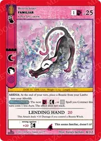 Familiar (Wilderness: First Edition Release Event Deck) — MetaZoo Card Value