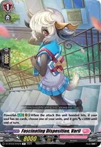 Fascinating Disposition Varii (D-LBT03: Lyrical Monasterio ~Summertime Memories!~) — Cardfight Vanguard Card Value