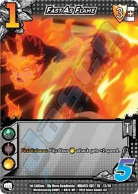 Fast as Flame (UniVersus: My Hero Academia: Heroes Clash)