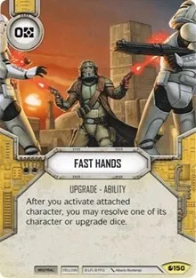 Fast Hands (Spirit of Rebellion) — Star Wars Destiny Card Value
