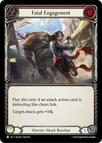 fatal engagement red (Blitz Deck: Heavy Hitters - Olympia)