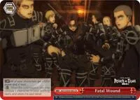 Fatal Wound (Attack On Titan: Final Season) — Weiss Schwarz Card Value