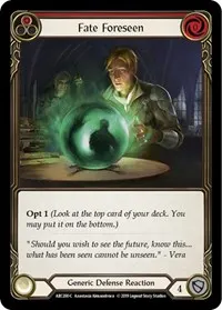 Fate Foreseen Red (Arcane Rising)