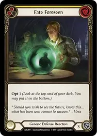 Fate Foreseen Yellow (Arcane Rising)