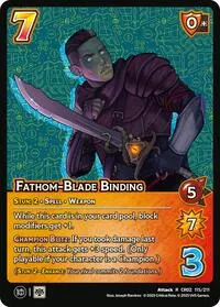 Fathom Blade Binding (Critical Role: Heroes of Exandria)