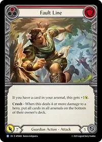 Fault Line (Armory Deck: Pleiades) — Flesh & Blood TCG Card Value