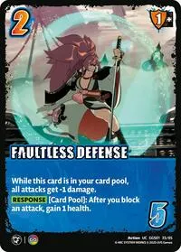FAULTLESS DEFENSE (GUILTY GEAR -STRIVE-)