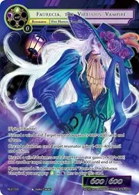 Faurecia the Virtuous Vampire (Promo Cards)