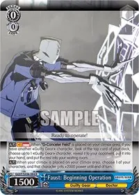 Faust Beginning Operation (Guilty Gear -Strive-)