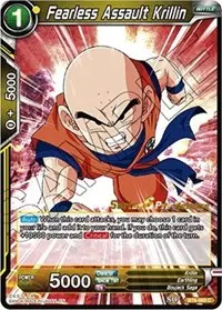 Fearless Assault Krillin (Destroyer Kings Pre-Release Cards)
