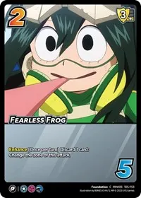 Fearless Frog (UniVersus: My Hero Academia: Jet Burn)