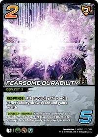 Fearsome Durability (Godzilla: Reign of Kaiju) — UniVersus Card Value