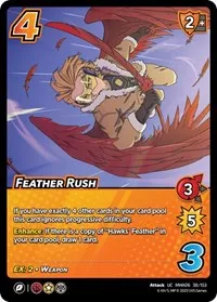 Feather Rush (UniVersus: My Hero Academia: Jet Burn) — UniVersus Card Value