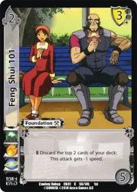 Feng Shui 101 (Cowboy Bebop) — UniVersus Card Value