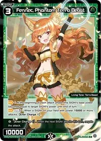 Fennec Phantom Terra Beast Parallel Foil (Changing Diva)