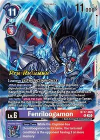 Fenriloogamon (Secret Crisis Pre-Release Cards) — Digimon Card Game Card Value