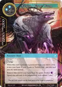 Fenrir Final Form (The Decisive Battle of Valhalla) — Force of Will Card Value