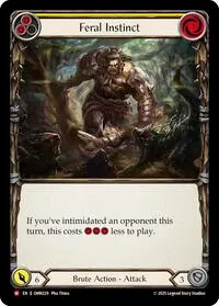 Feral Instinct (Omens of the Third Age)