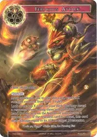 Ferocious Attack Full Art (The Time Spinning Witch)