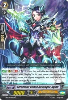 Ferocious Attack Revenger Dylan (G-BT09: Divine Dragon Caper)