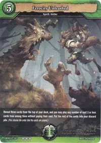 Ferocity Unleashed (Oath of Blood) — Dragoborne Card Value