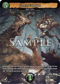 Ferocity Unleashed Full Art (PR Cards)