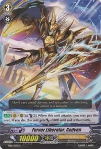 Fervor Liberator Cadven (Trial Deck 16: Divine Judgement of the Bluish Flames)